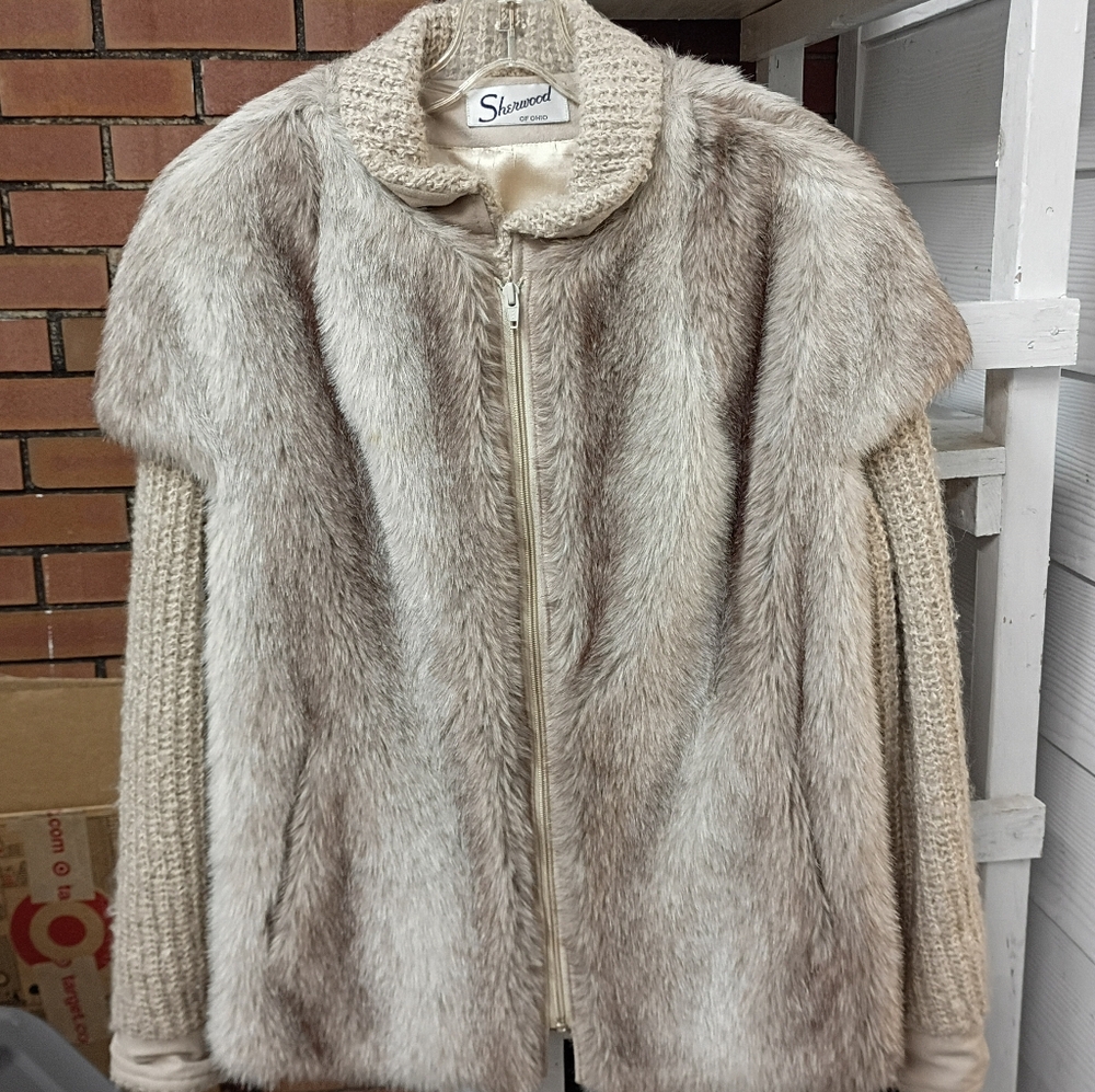 Vintage Sherwood Of Ohio 2 Pc Coat/Vest